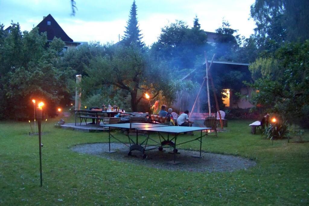Gartentraum, Feuergrill, Kids-Spielwelt, 4Raeume ハルテンシュタイン エクステリア 写真